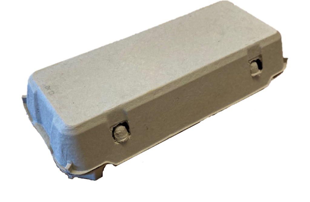 Æggebakker - 10 stks. m/låg