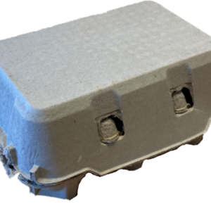 Æggebakker - 6 stks. m/låg